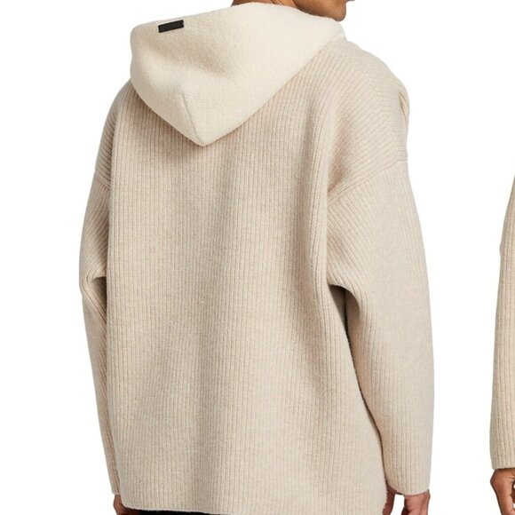 Fear Of God V-Neck Knitted Hoodie - Picture 3 of 3